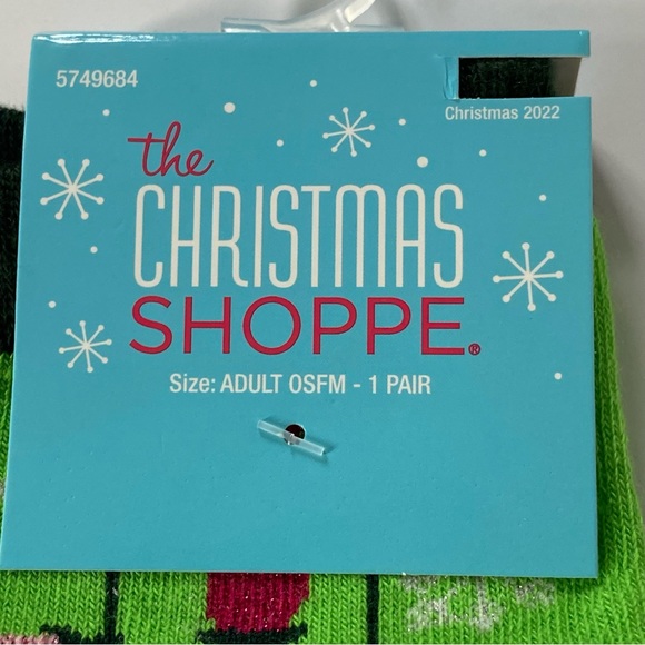 Christmas Tree Lights Socks Crew NWT Green OSFM Colorful New Adult Bulbs - Picture 6 of 13